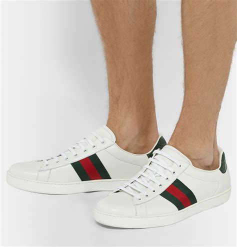 gucci shoes gray|gucci white shoes men.